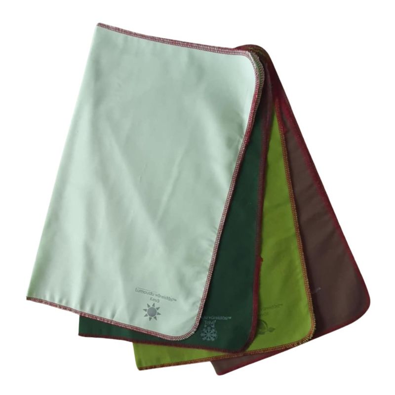 Vihreä - vuodenaikojen lisähuivit