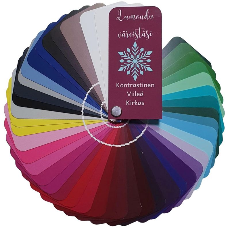 Lumoudu väreistäsi - Kontrastinen - Viileä - Kirkas (Talvi)