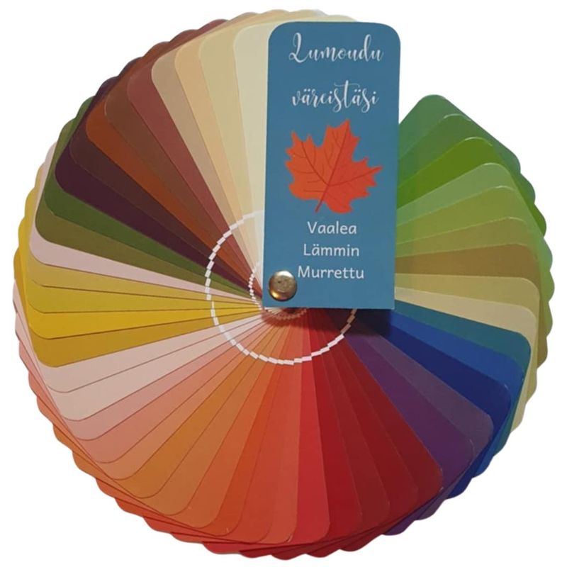 Lumoudu väreistäsi - Vaalea - Lämmin - Murrettu (Syksy)