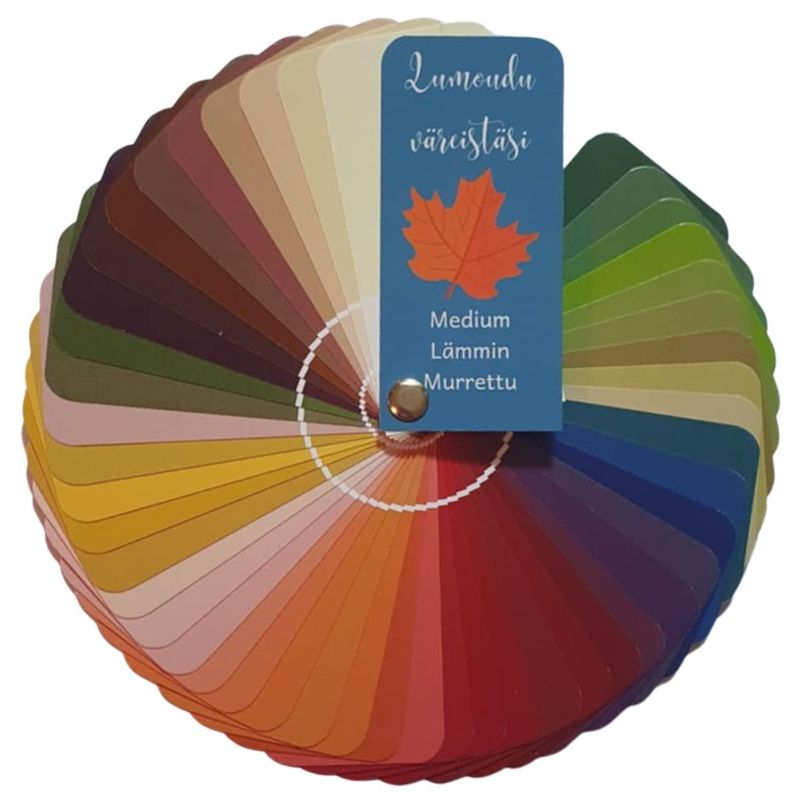 Lumoudu väreistäsi - Medium - Lämmin - Murrettu (Syksy)