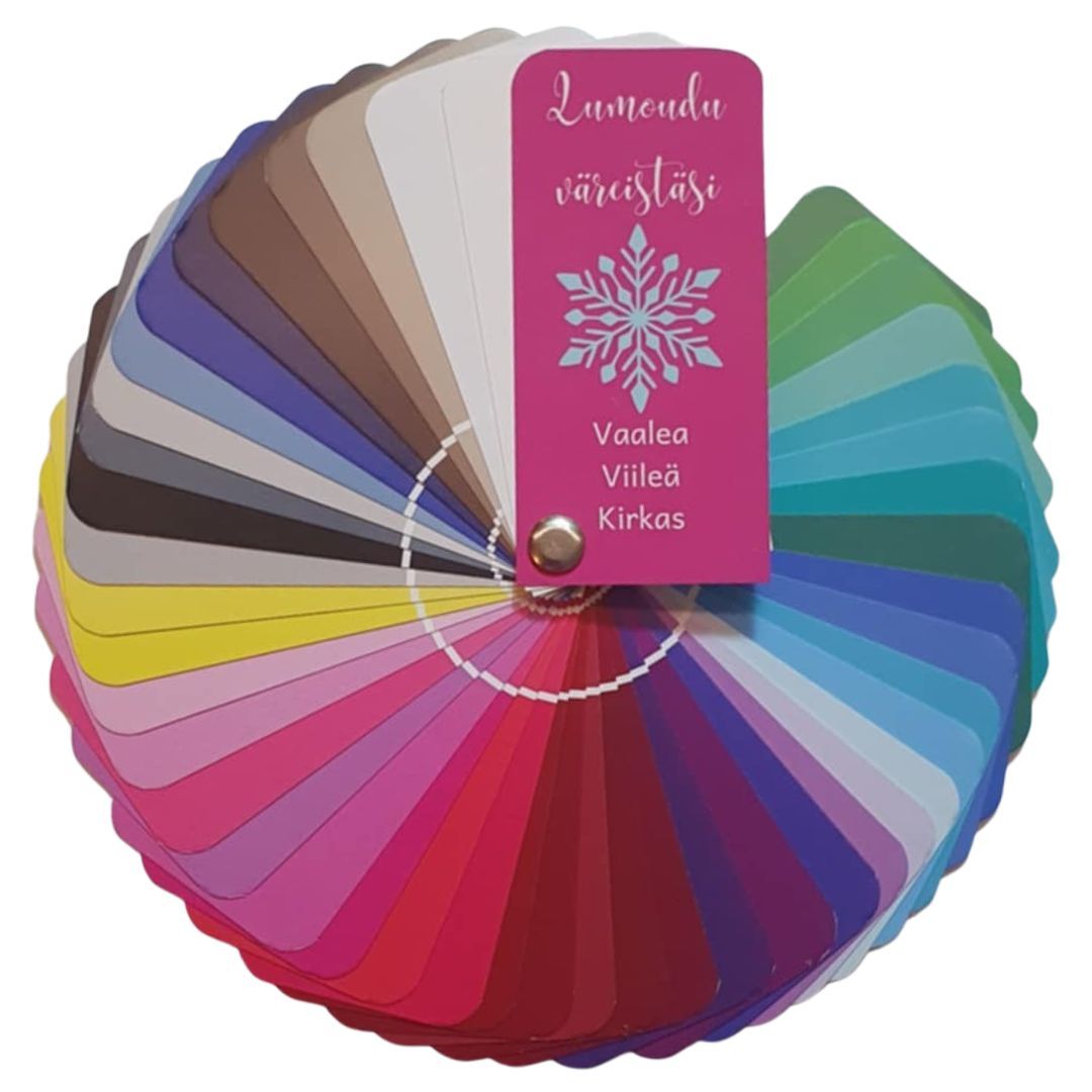 Lumoudu väreistäsi - Vaalea - Viileä - Kirkas (Talvi)