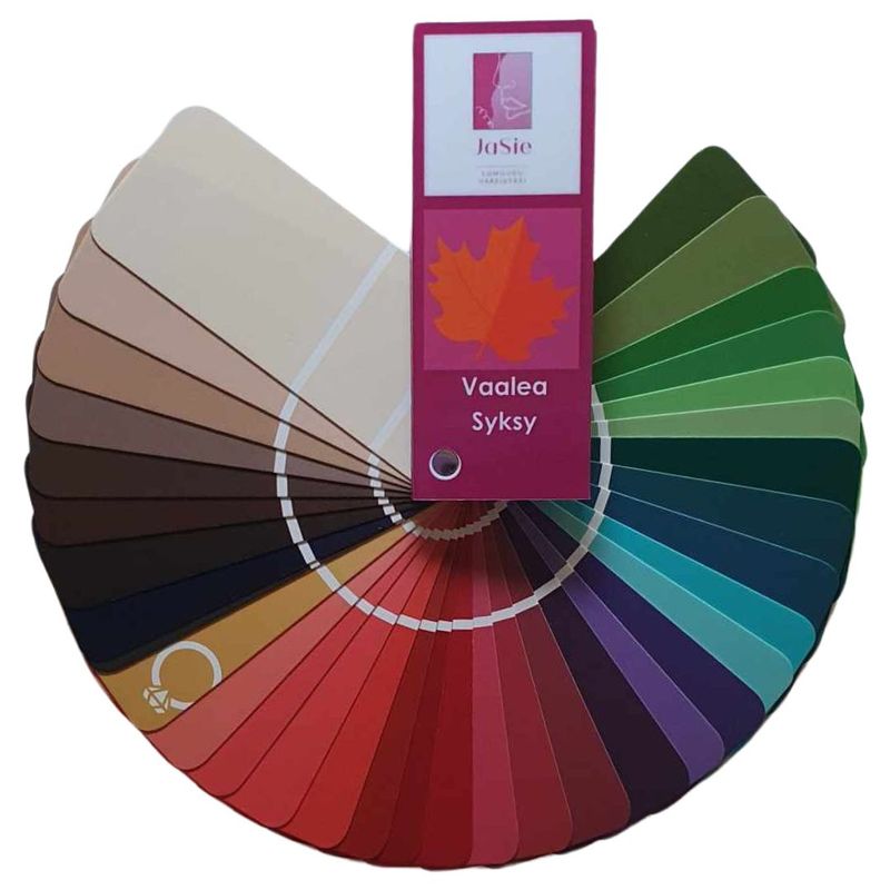 Lumoudu väreistäsi - Vaalea Syksy