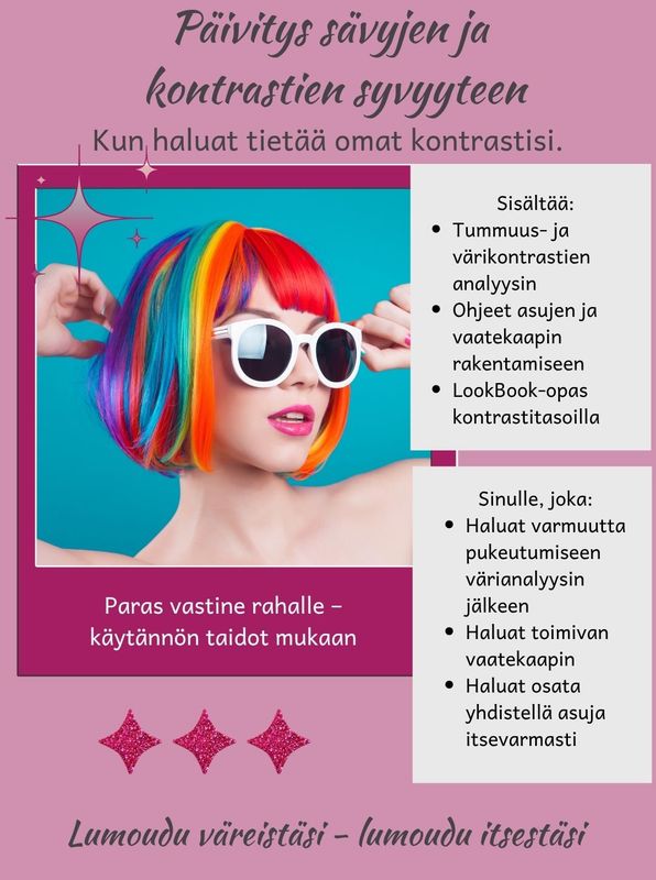 LUMOUDU VÄREISTÄSI ™ - PÄIVITYS SÄVYJEN JA KONTRASTIEN SYVYYTEEN