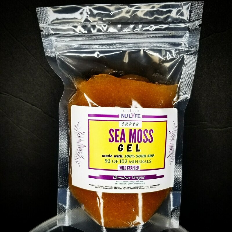 Super Sea Moss Gel / Sour Sop Infused