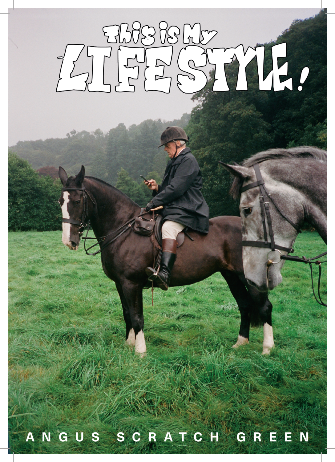 THIS IS MY LIFESTYLE Angus Scratch Green