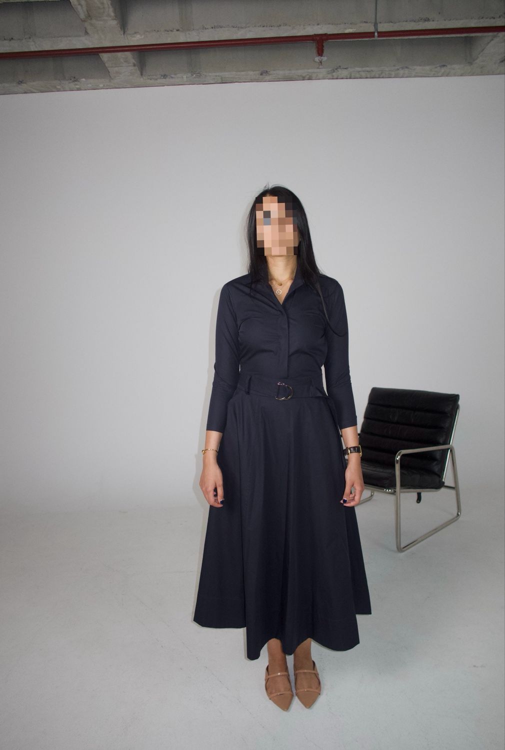 The silhouette dress