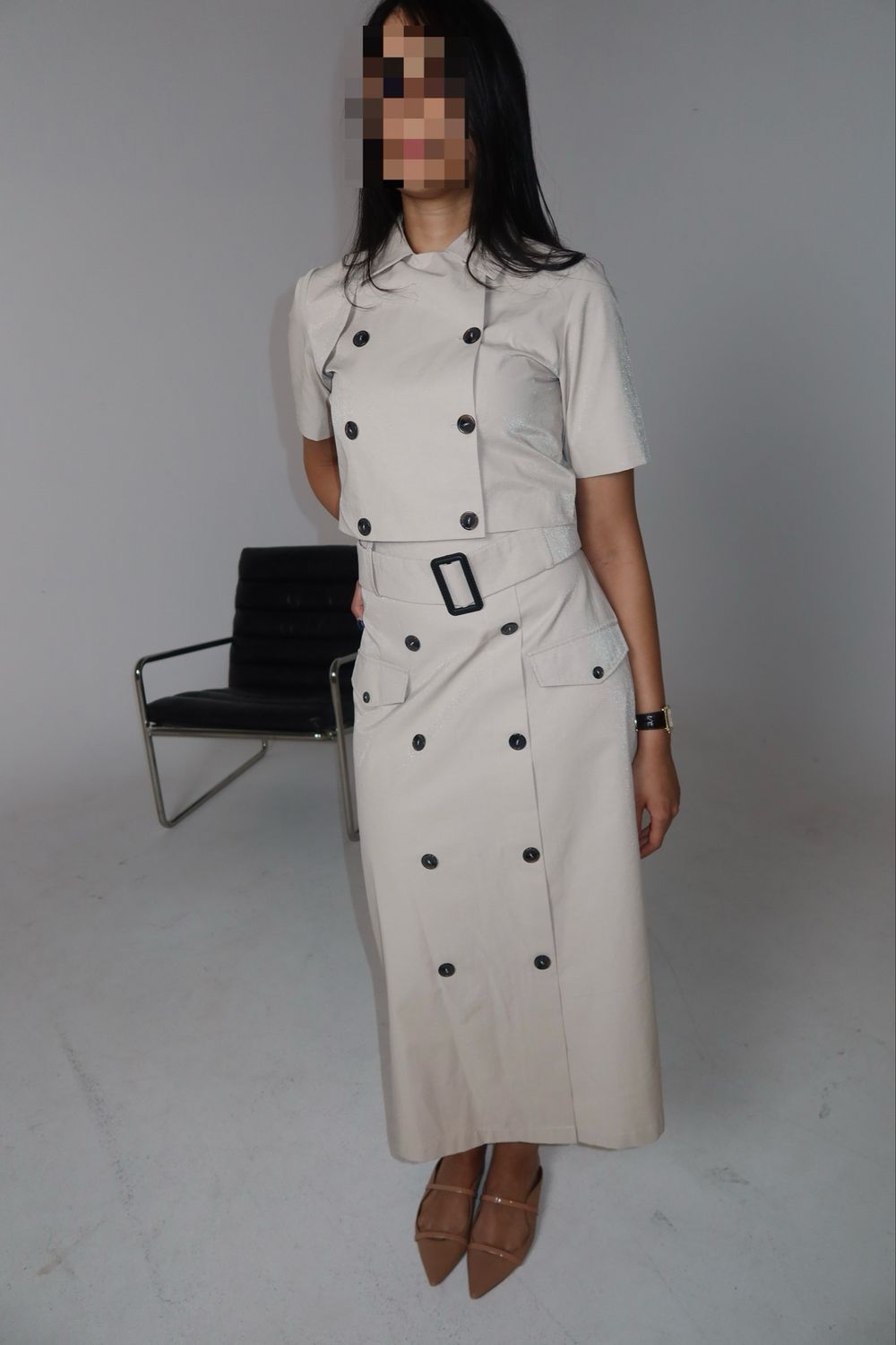 The Trench Midi Set