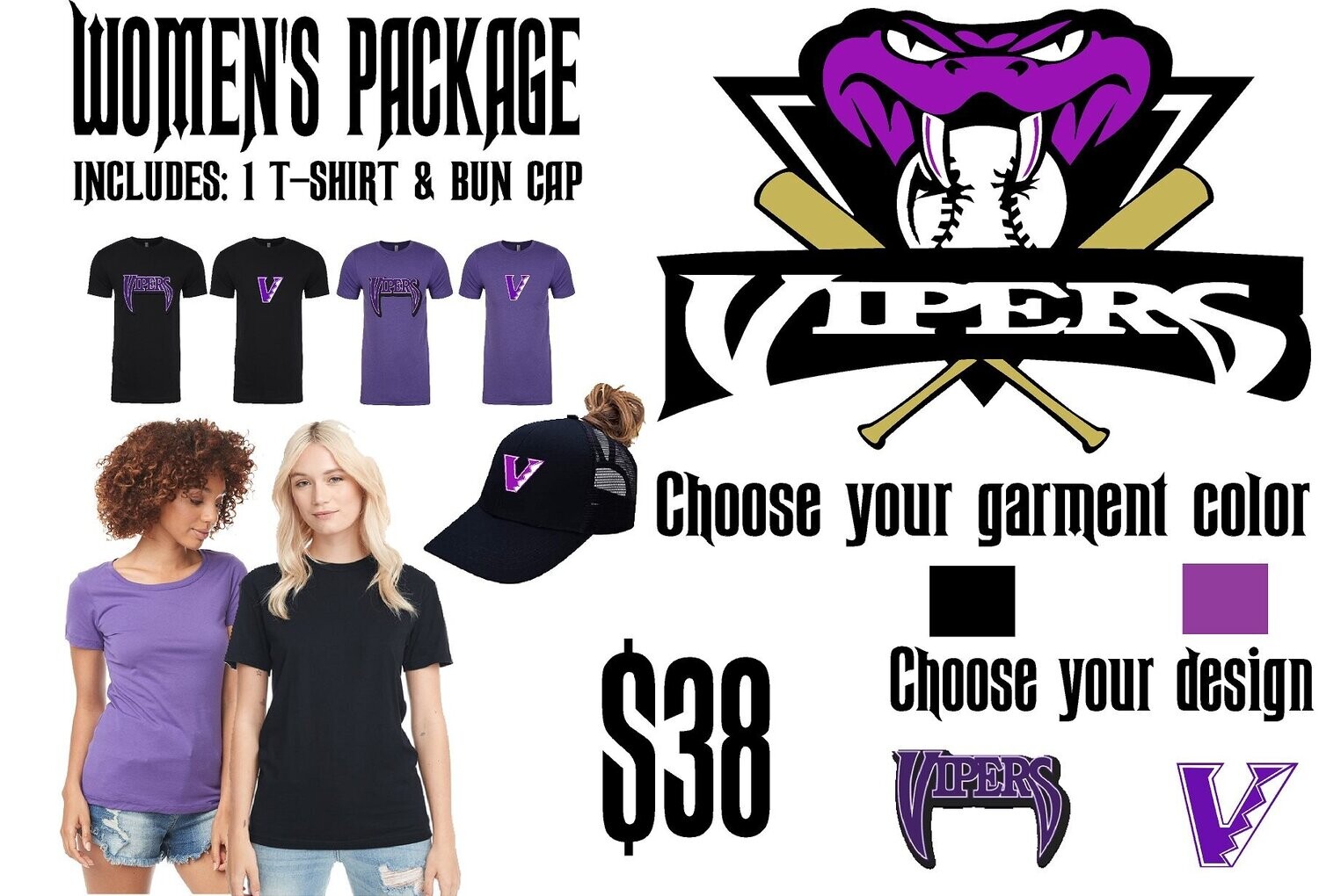 Vipers Women's Package