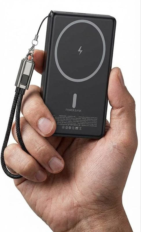 Power Bank magnetische, 20000 mAh 22,5 W Snel Opladen Powerbank, USB-C in &amp; out Externe Batterij, Klein maar Sterk Draagbare Oplader voor iPhone 17 16 15 Pro Samsung S25 S24 etc