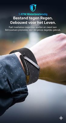 VANTA Schermloze Fitness Tracker – ECG-monitoring, Meerdere Sportmodi, SOS en Valdetectie Smartwatch