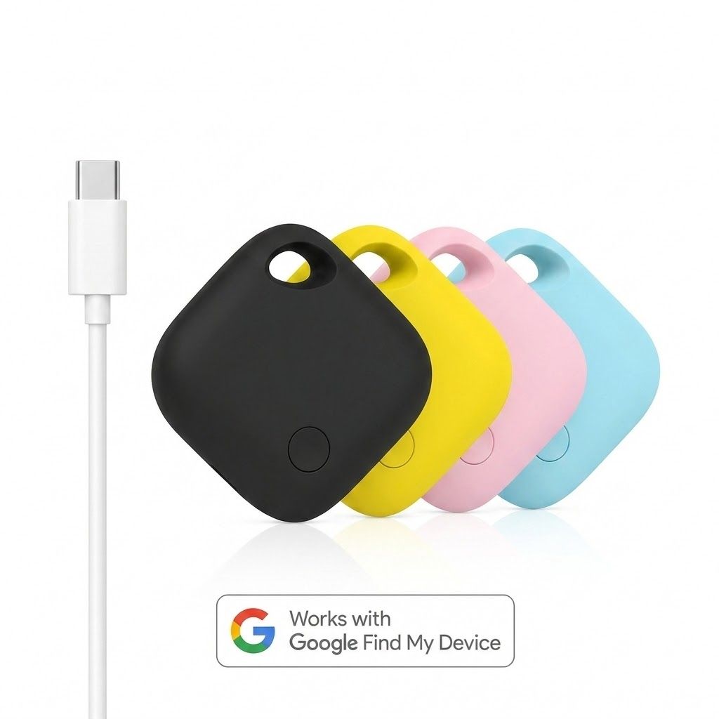 GPS Google  tag IP68 Draadloos oplaadbaar  tracker 