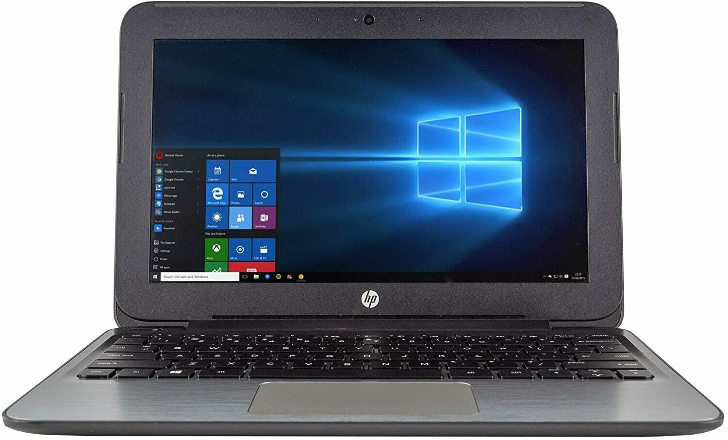 HP Stream 11 Pro G2 Laptop Computer 11.6&quot; LED Display PC, Intel Dual-Core Processor, 4GB DDR3 RAM, 64GB eMMC, HD Webcam, HDMI, WiFi, Bluetooth, Windows 10