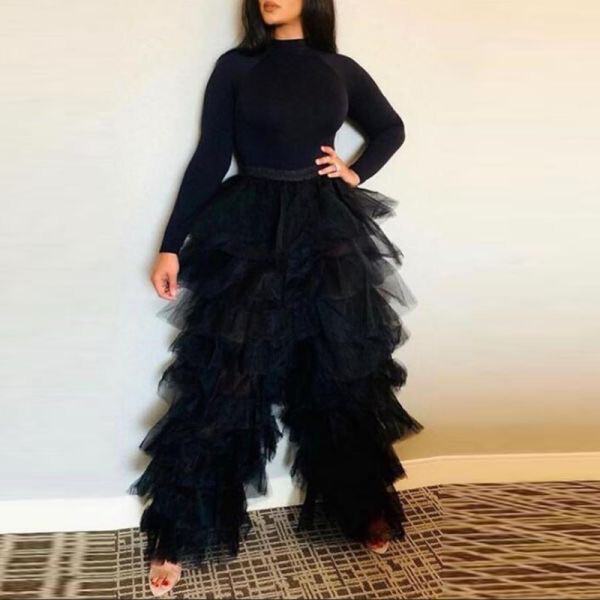 Tiered Tulle Pants