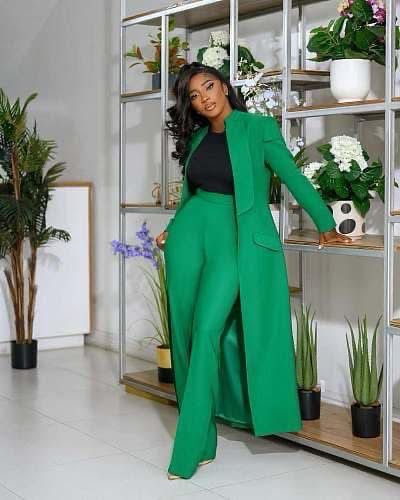 Long Lapel Suit