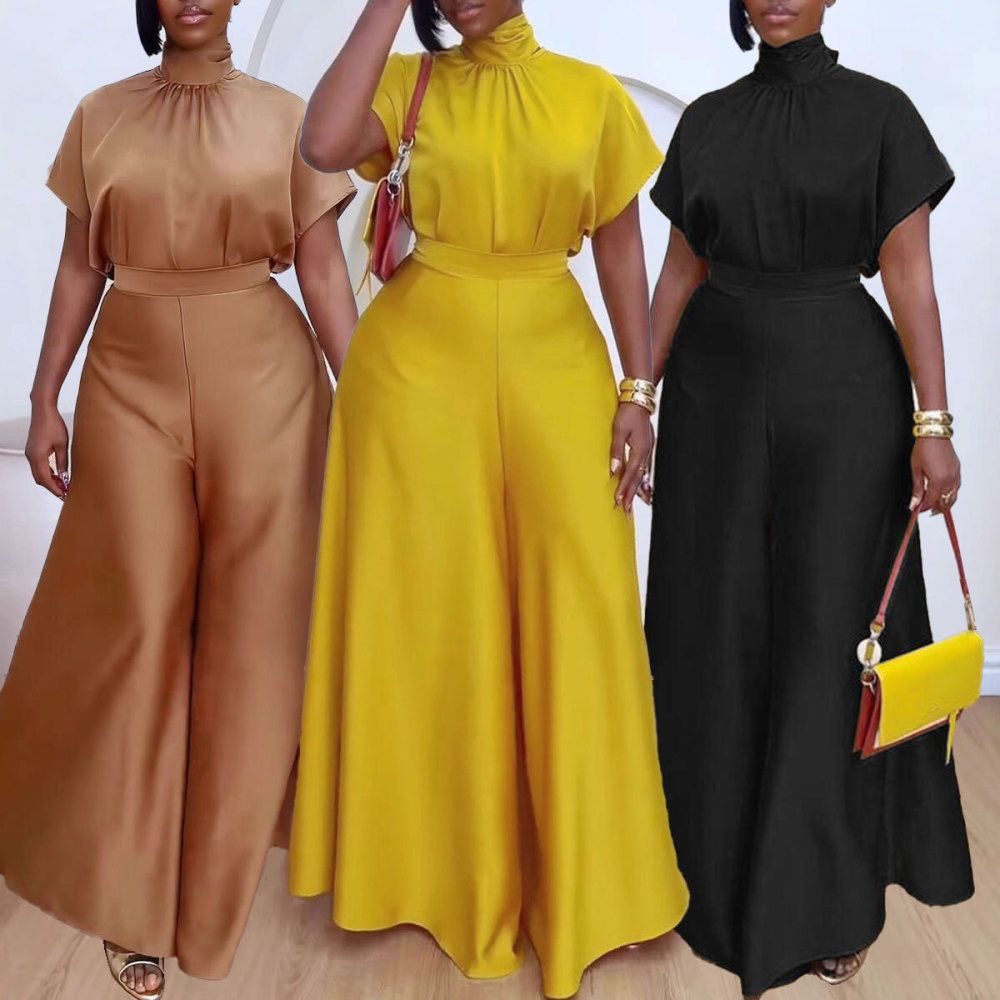 Silk Wide Leg Set