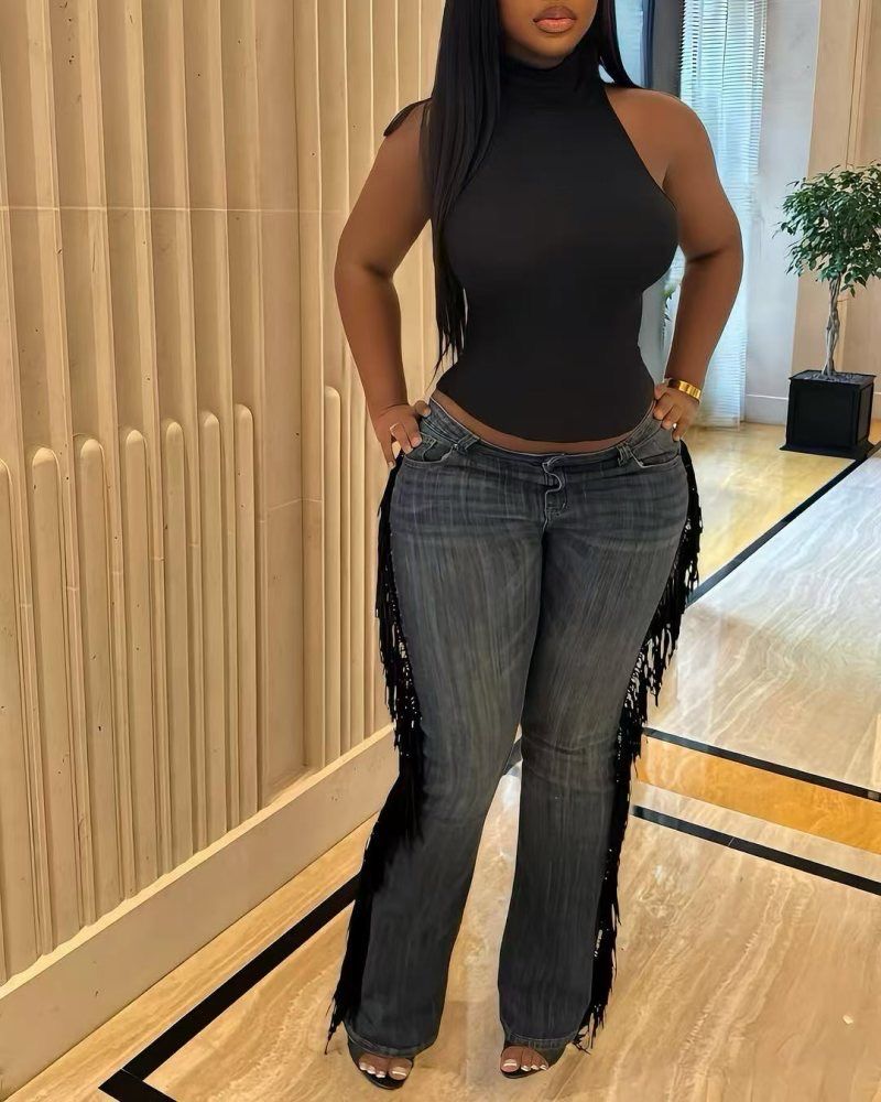 Fringe Jeans