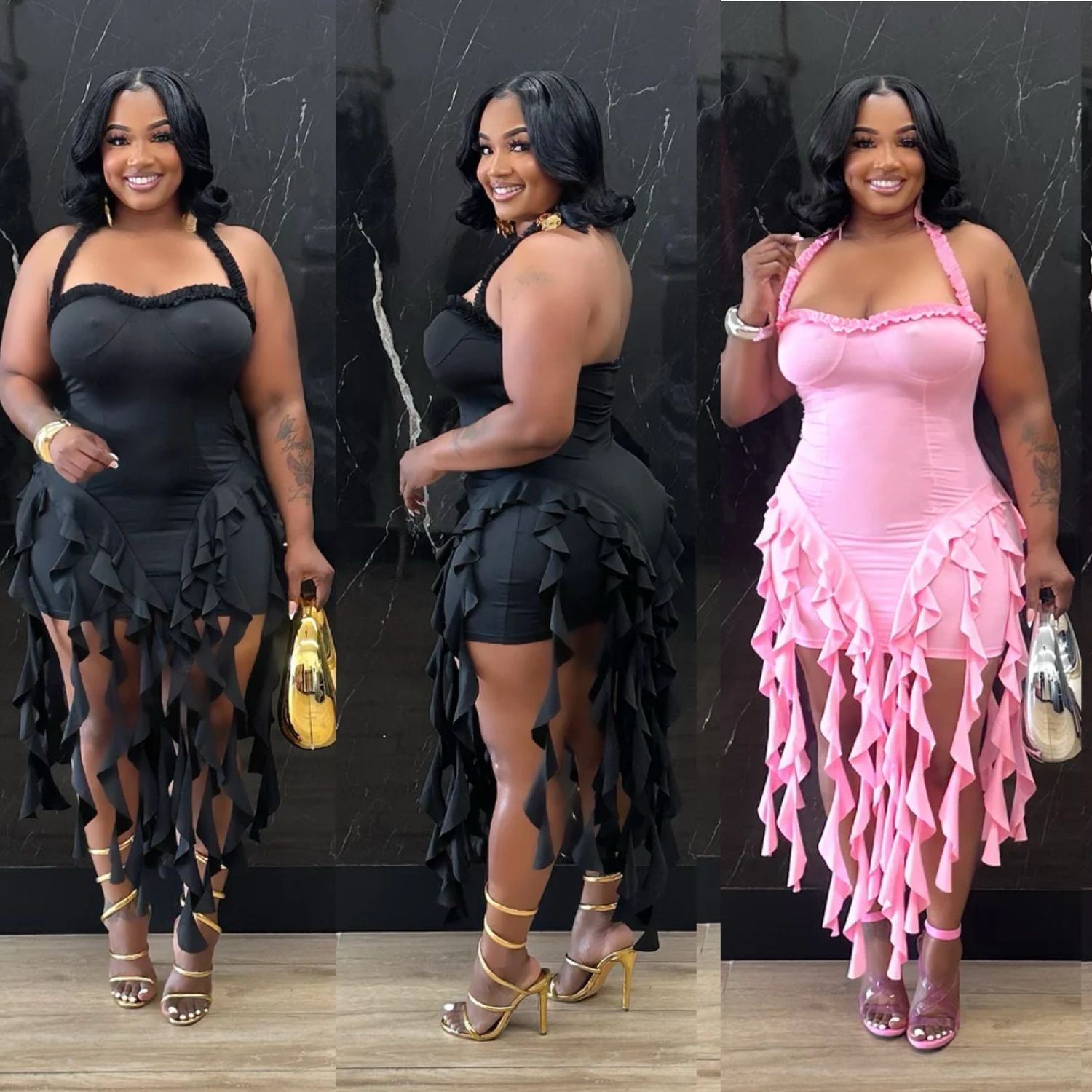 Ari Fringe Dress