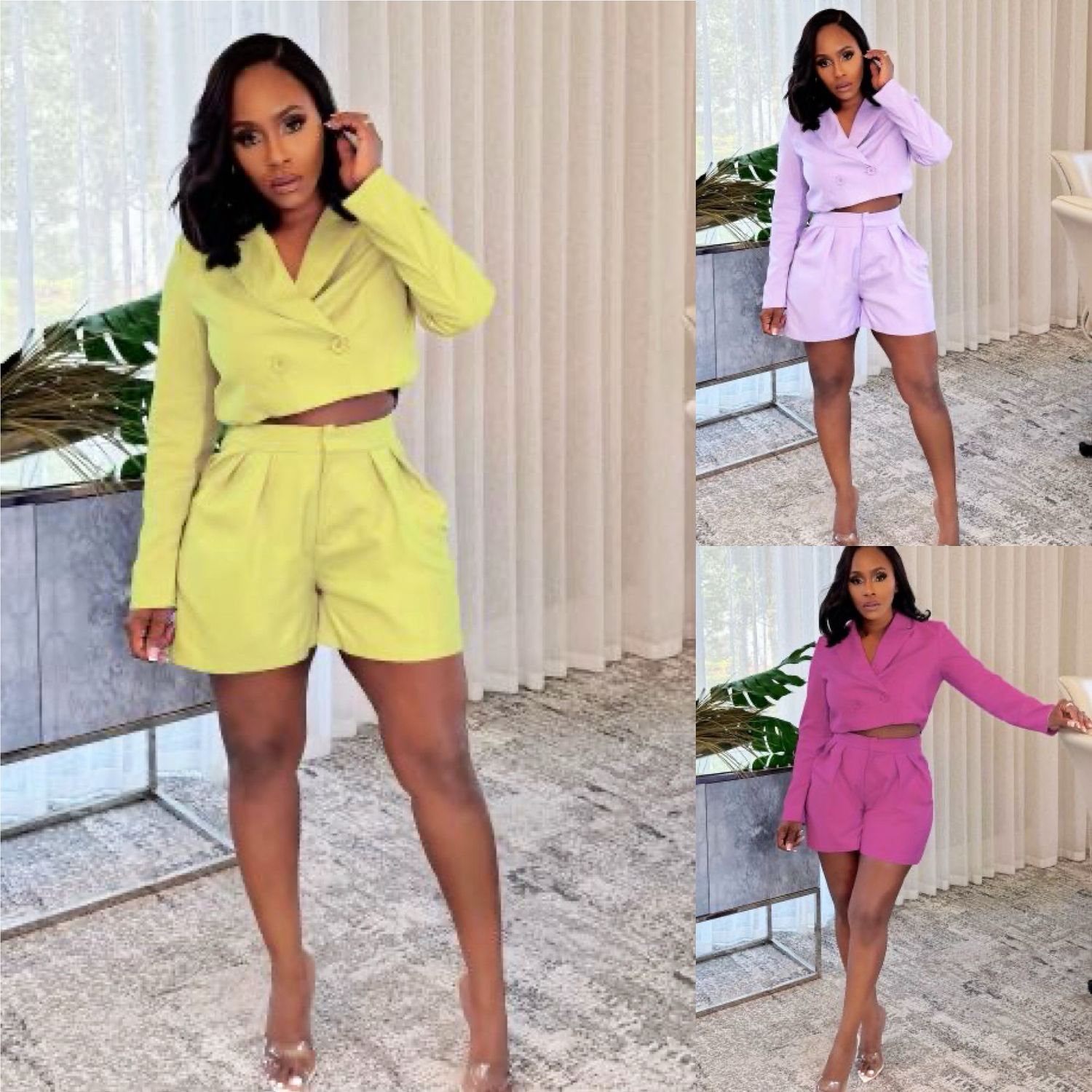 Bria Blazer Set