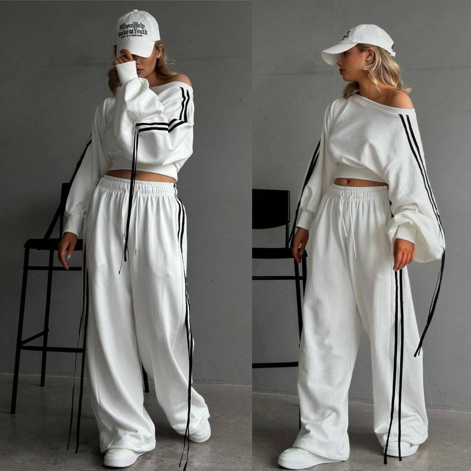 Ceiara Striped Set