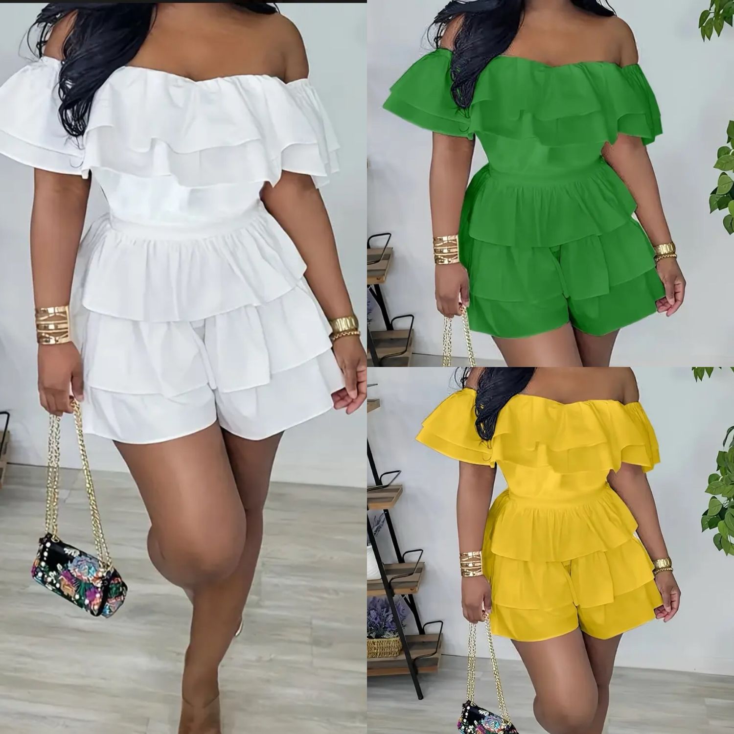 Ruffle Romper