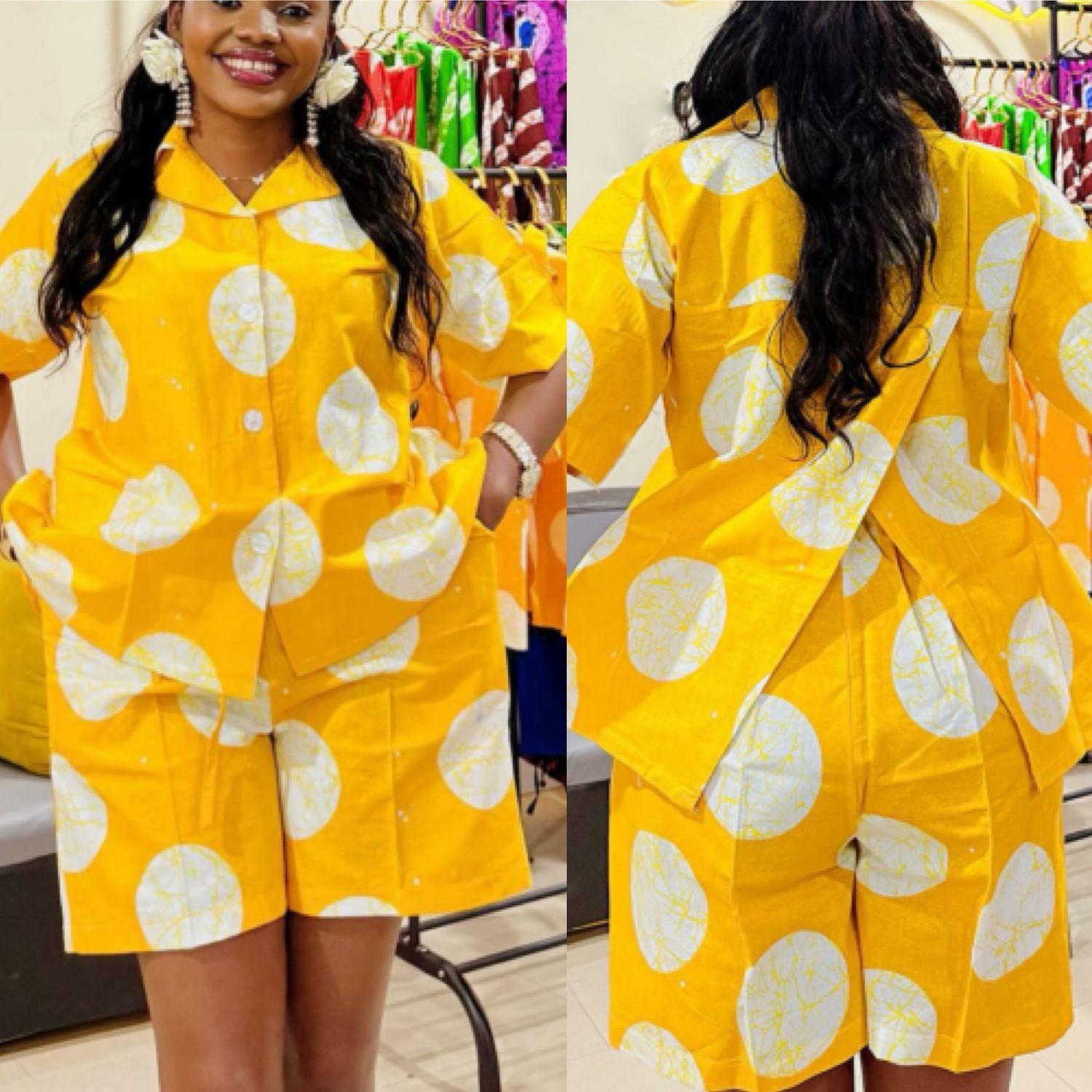 Polka Lapel Set