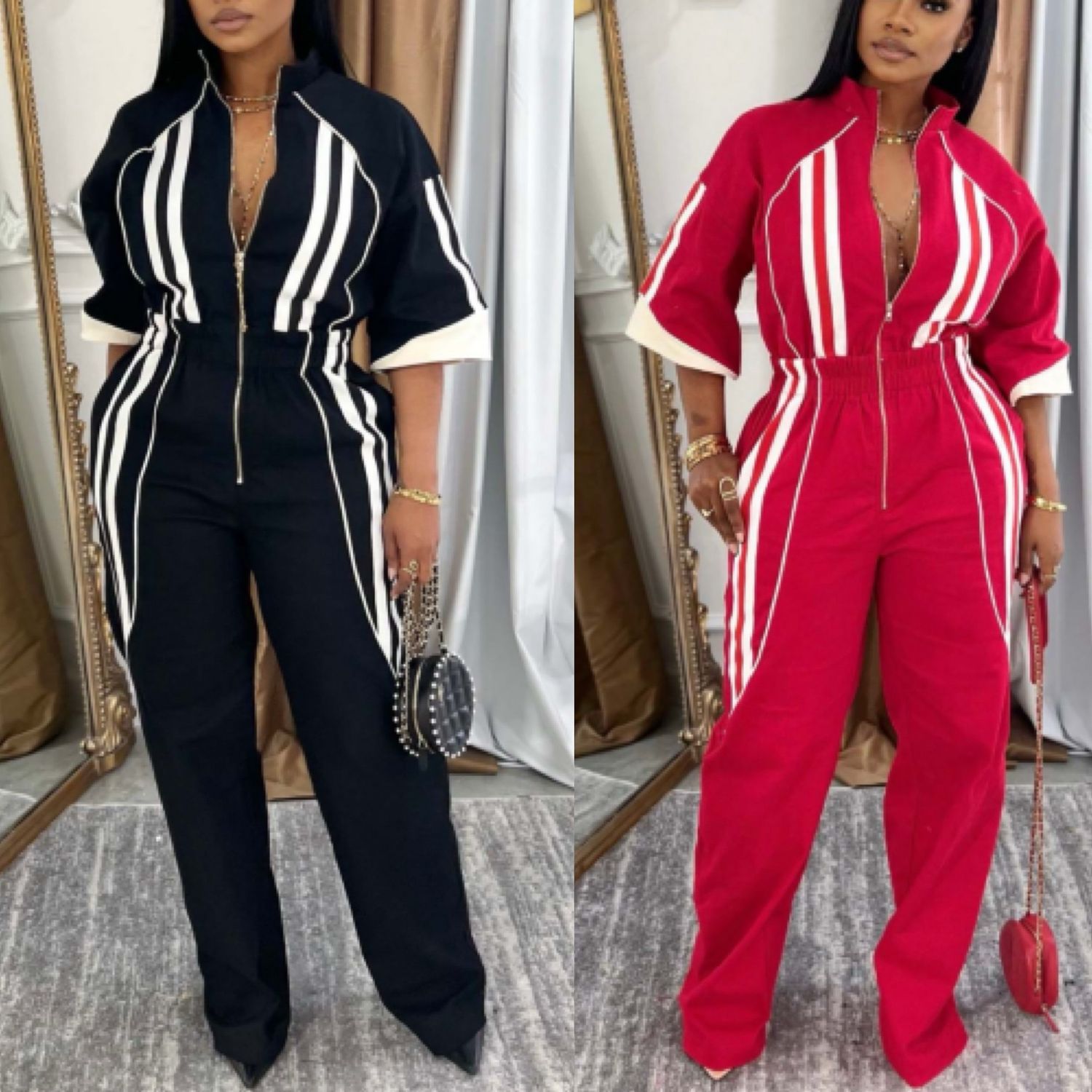 Drop Waist Jumpsuit