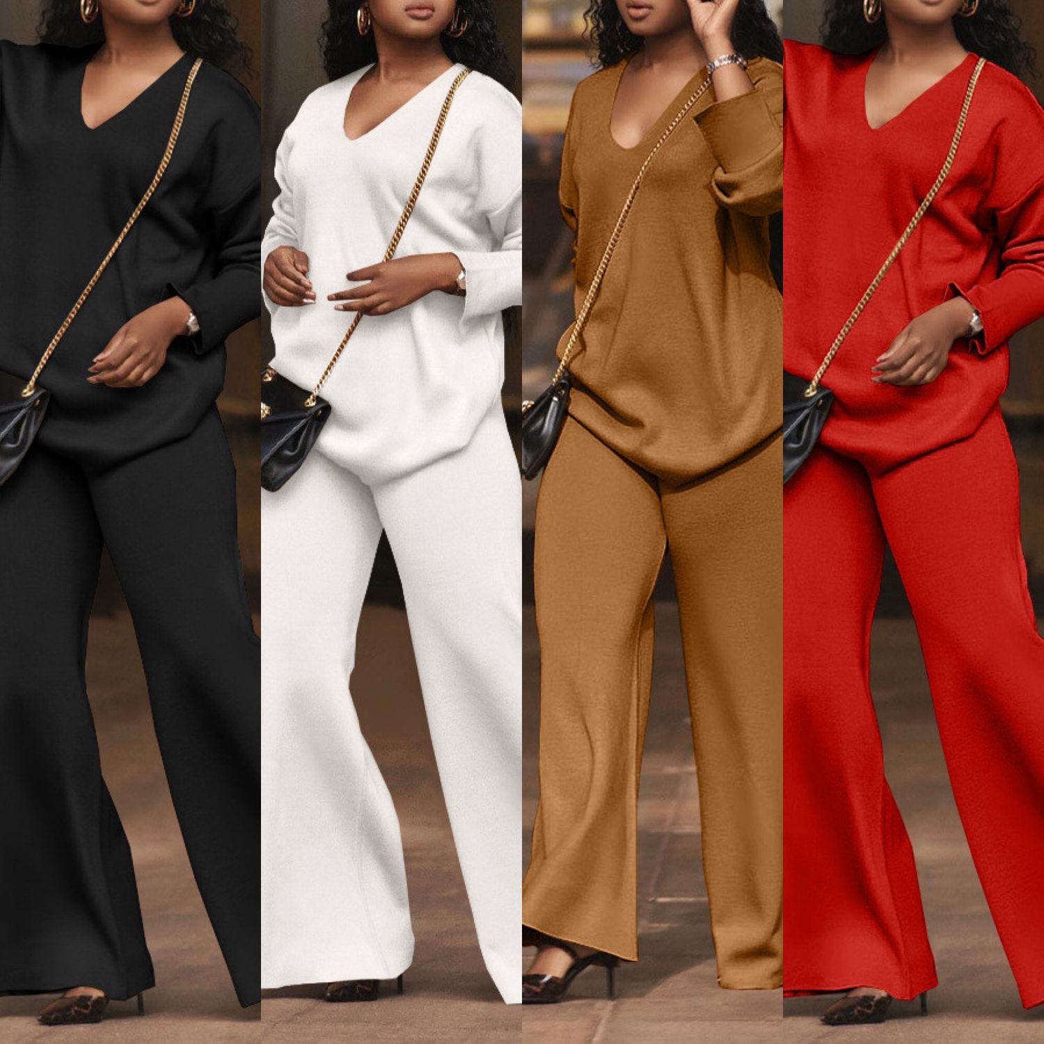 Solid Casual Set