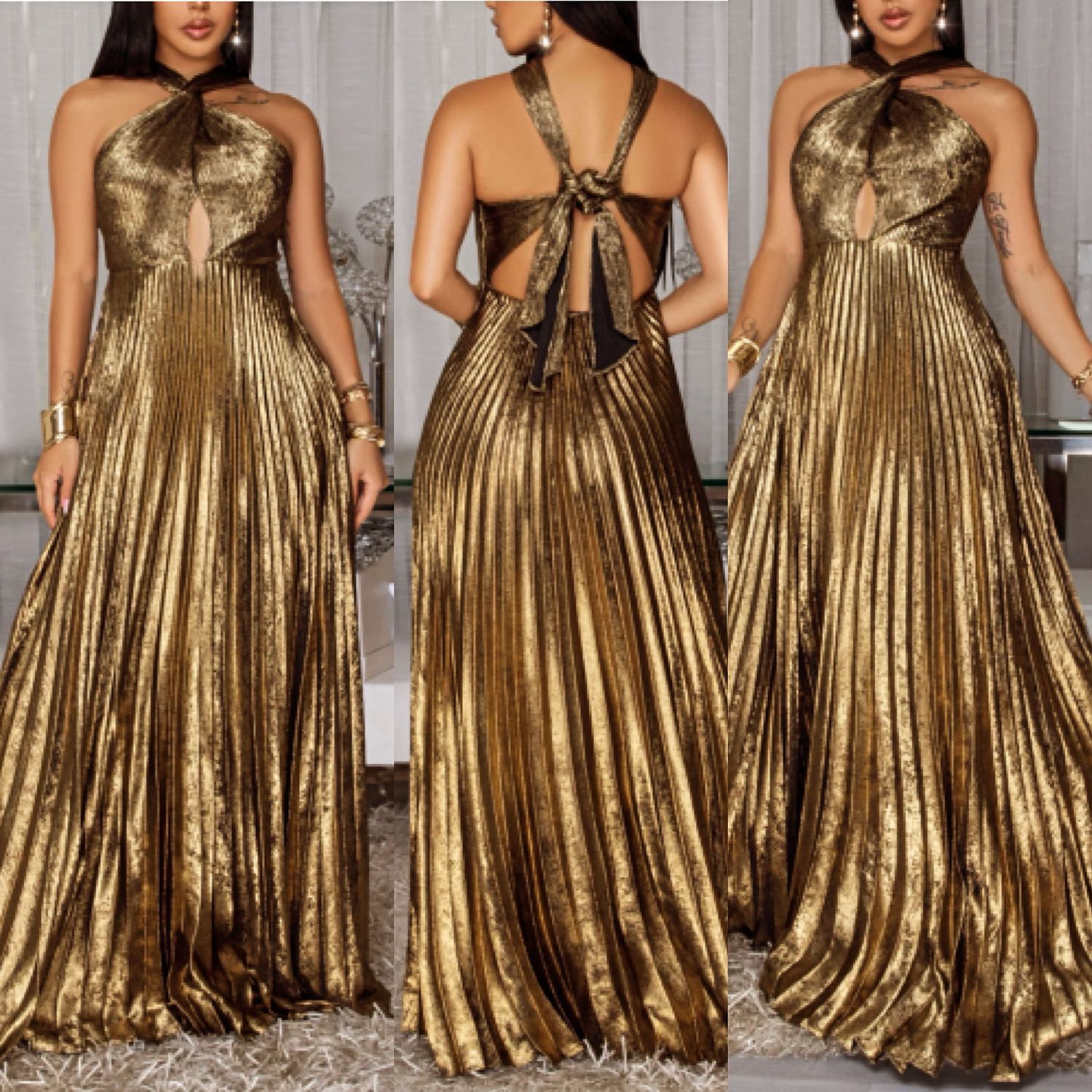 Life Is Golden Dress