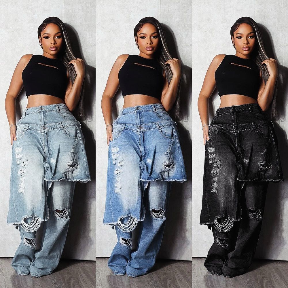 Monie Distress Jeans