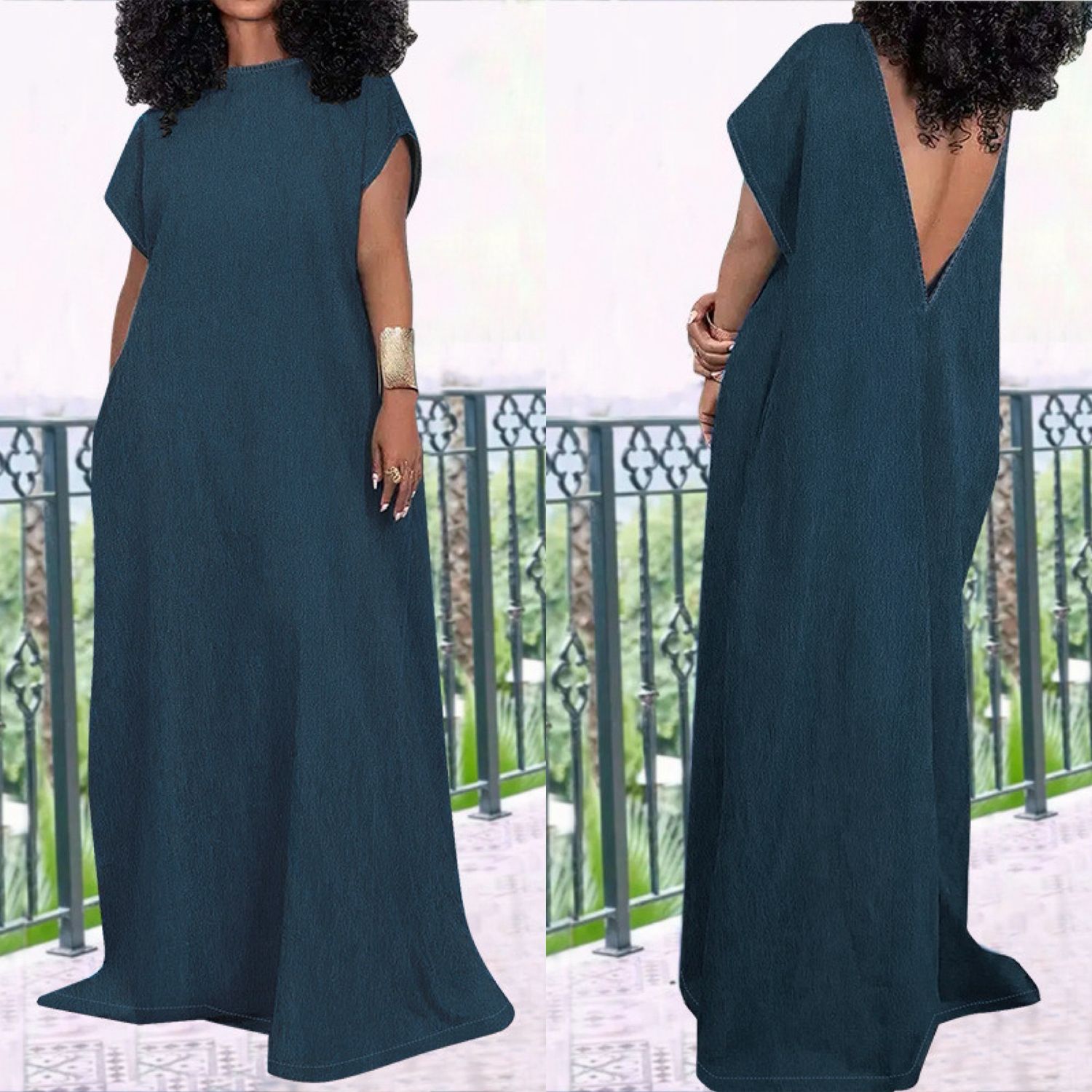 Denim Plus Dress