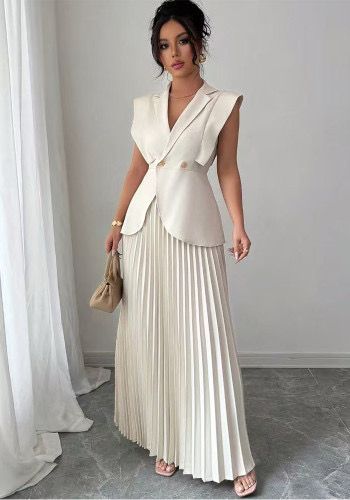 Persia Pleated Skirt Set