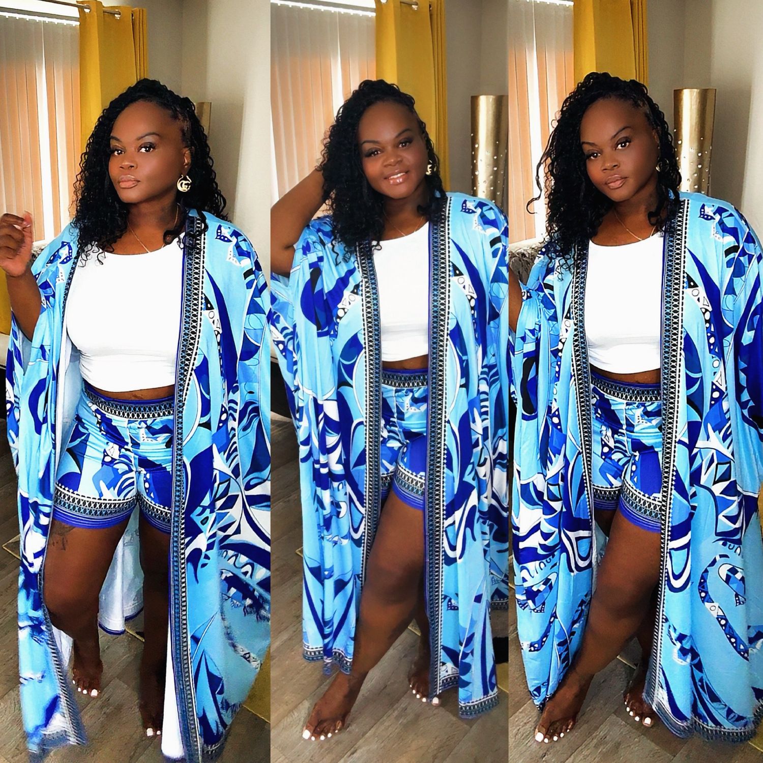 Kimono 3 Pc Set