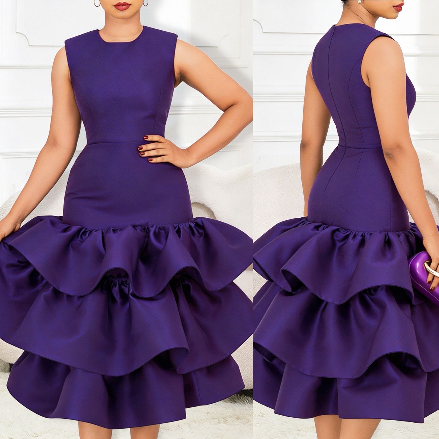 Royalty Ruffle Dress