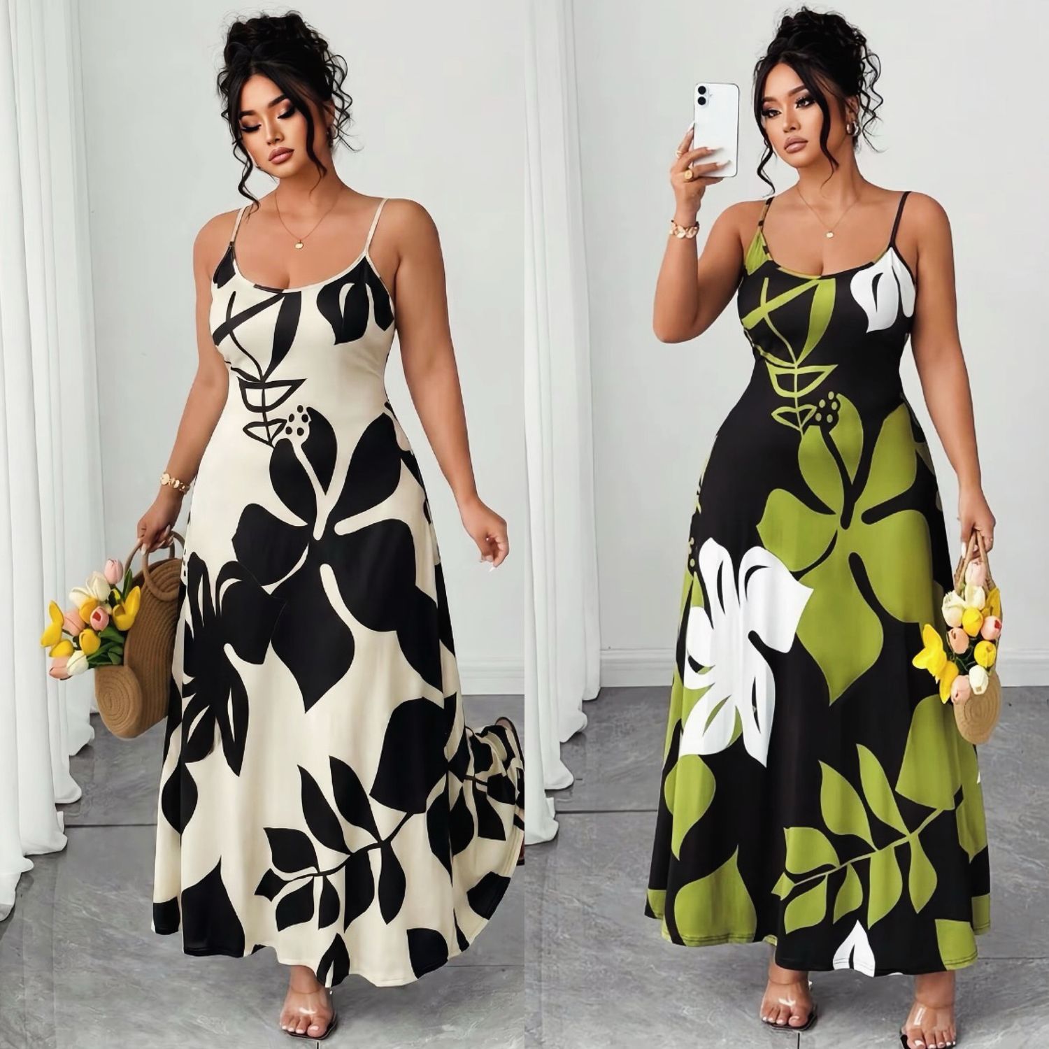 Tropical Aline Dress