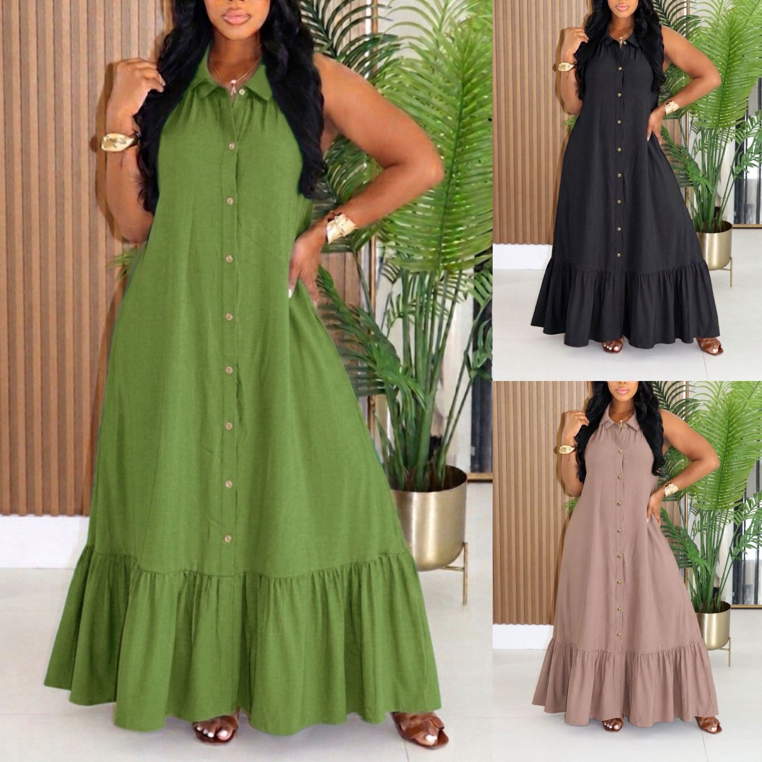 Roxy Ruffle Dress