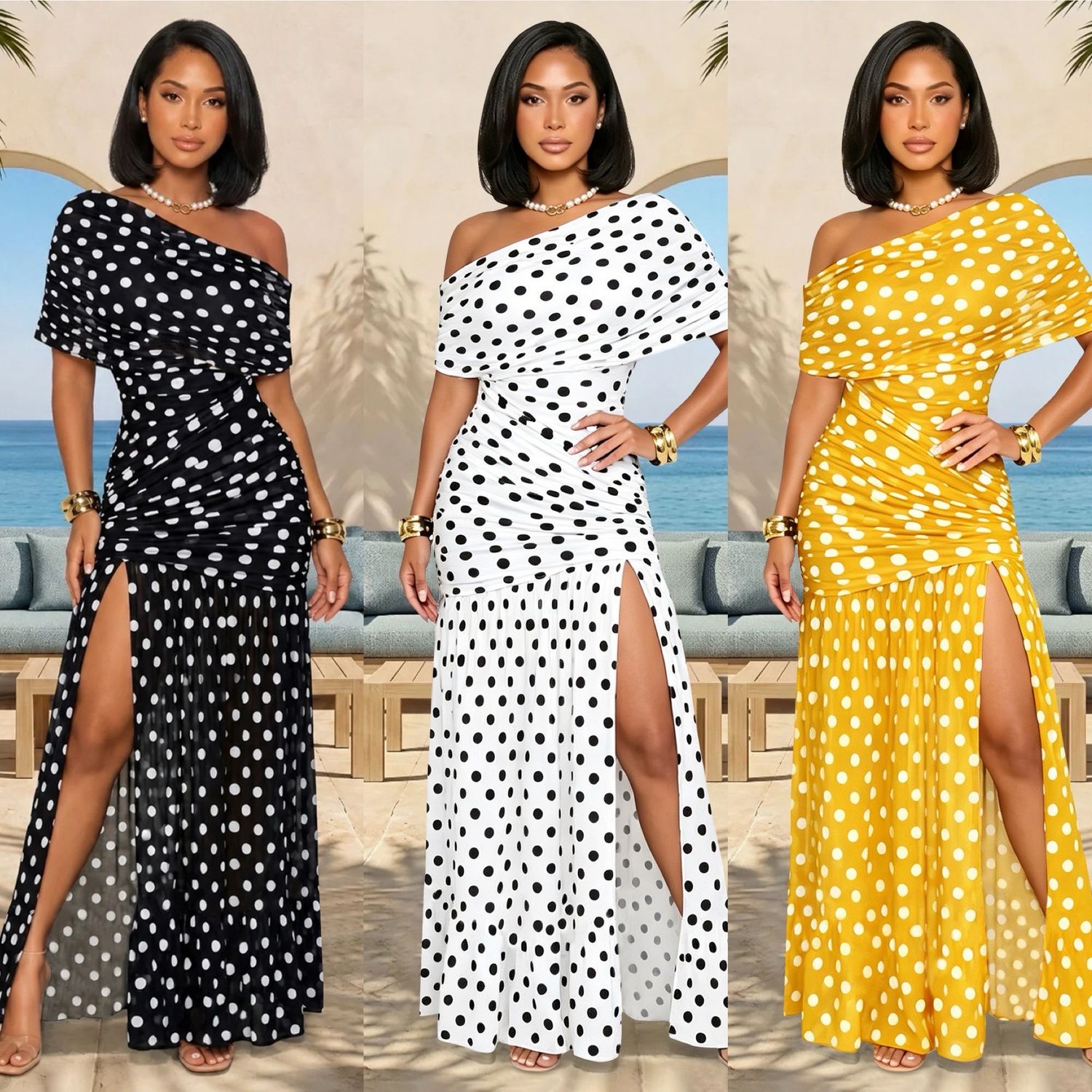 Paparazzi Polka Dress
