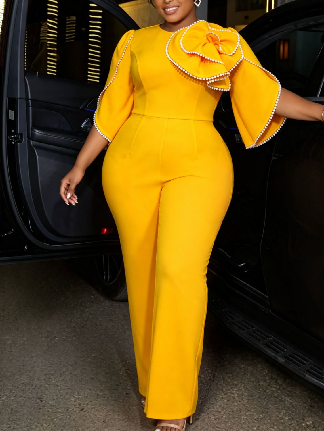 Elegant Floral Jumpsuit