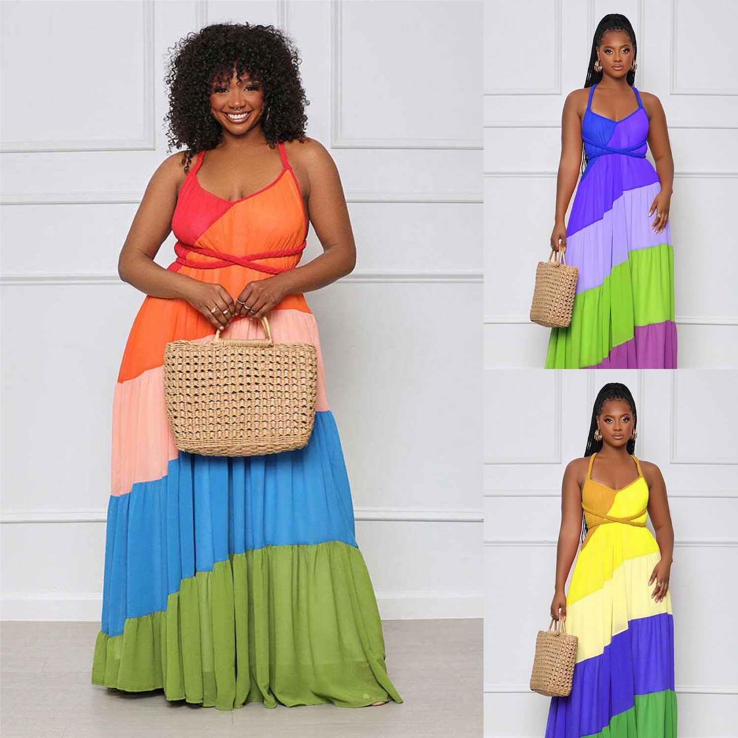 Camille Colorblock Dress