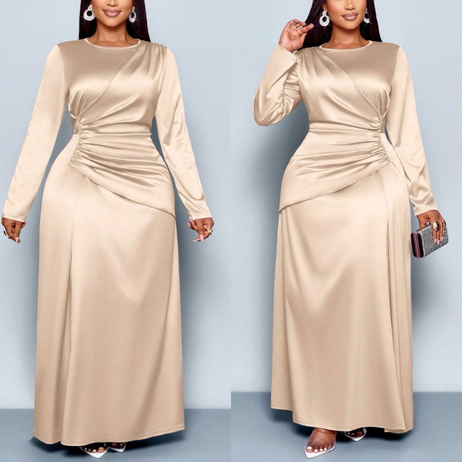 Bella Satin Dress