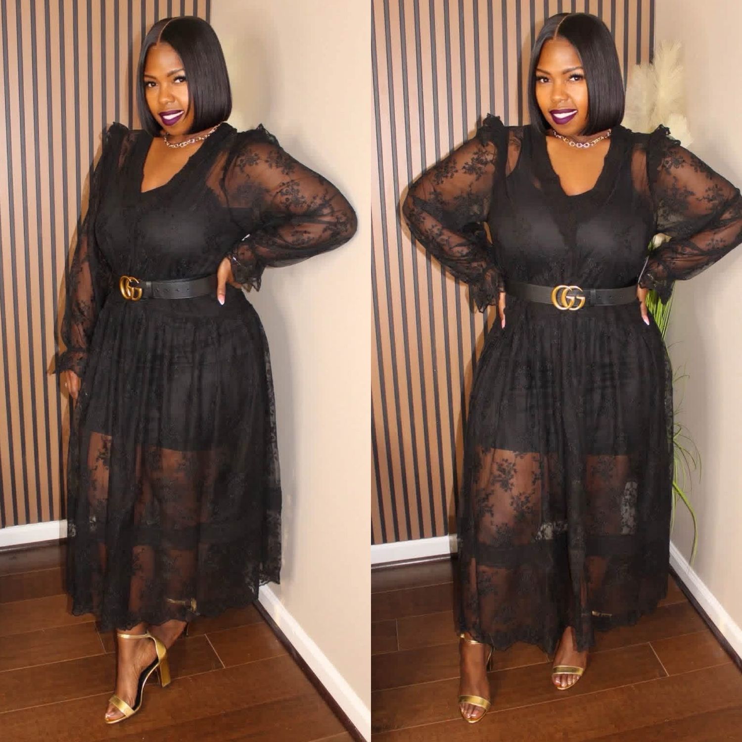 Long Sleeve Lace Dress