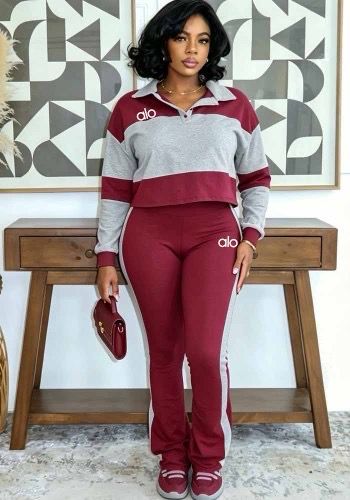 Striped Printed Set