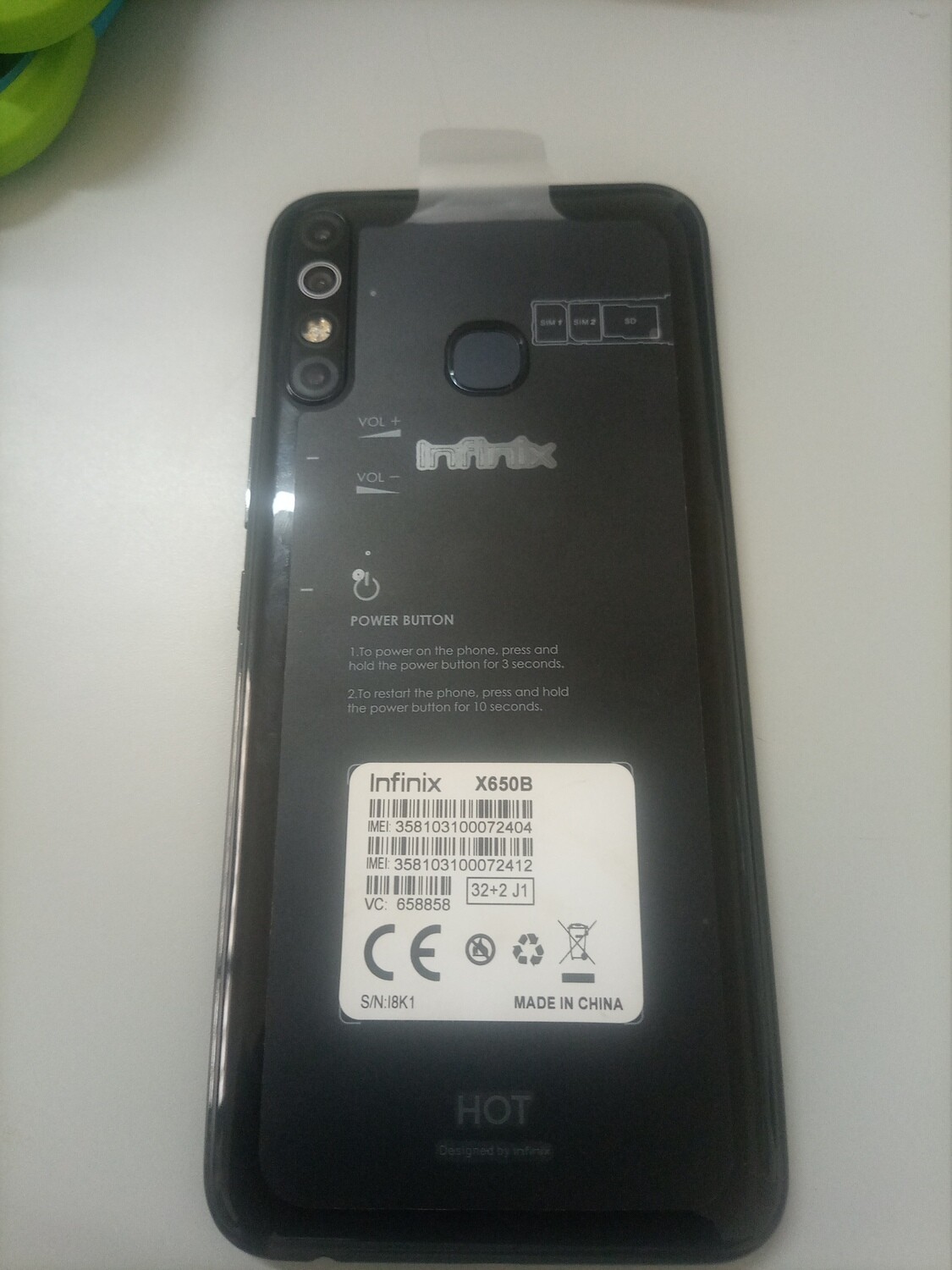 Infinix Hot 8