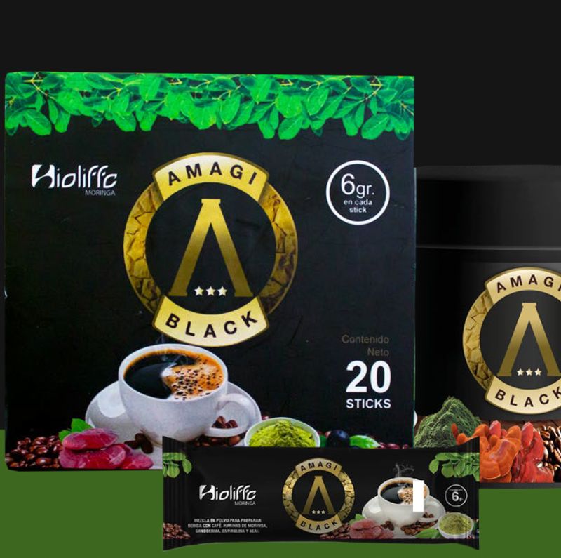 CAFÉ AMAGI BLAK  Caja 20 sobres
