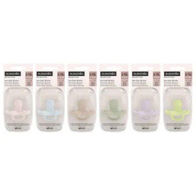 CHUPETE SILICONA FISIOLOGICO SUAVINEX SX PRO SELECTION 6 - 18 MESES 1 UNIDAD SMOOTHIE BUTTERFLY