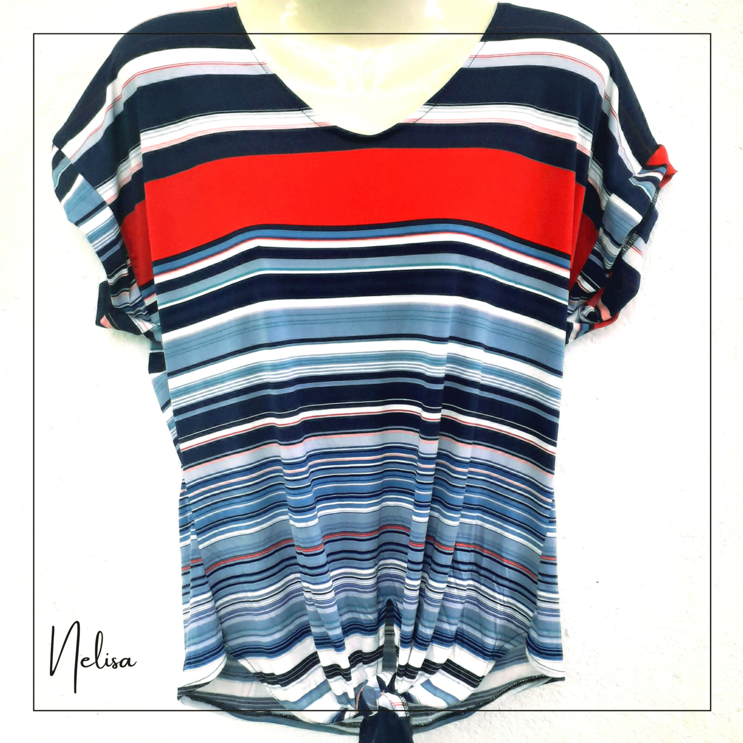 Nelly Casuals Redblu Tee