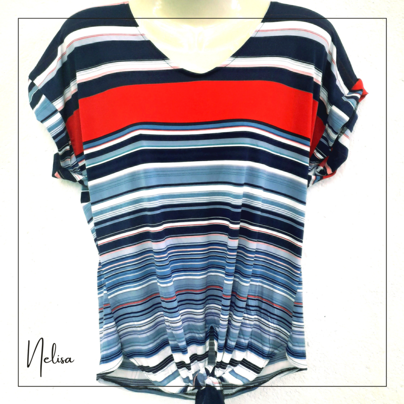 Nelly Casuals Redblu Tee