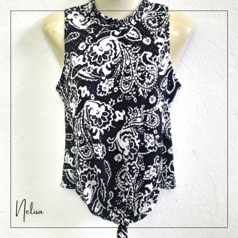 Nelisa Seequin Black Tee