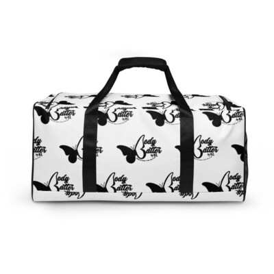 Duffle bag (black/white)