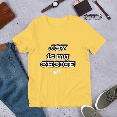 JOY CHOICE_Short-Sleeve Unisex T-Shirt