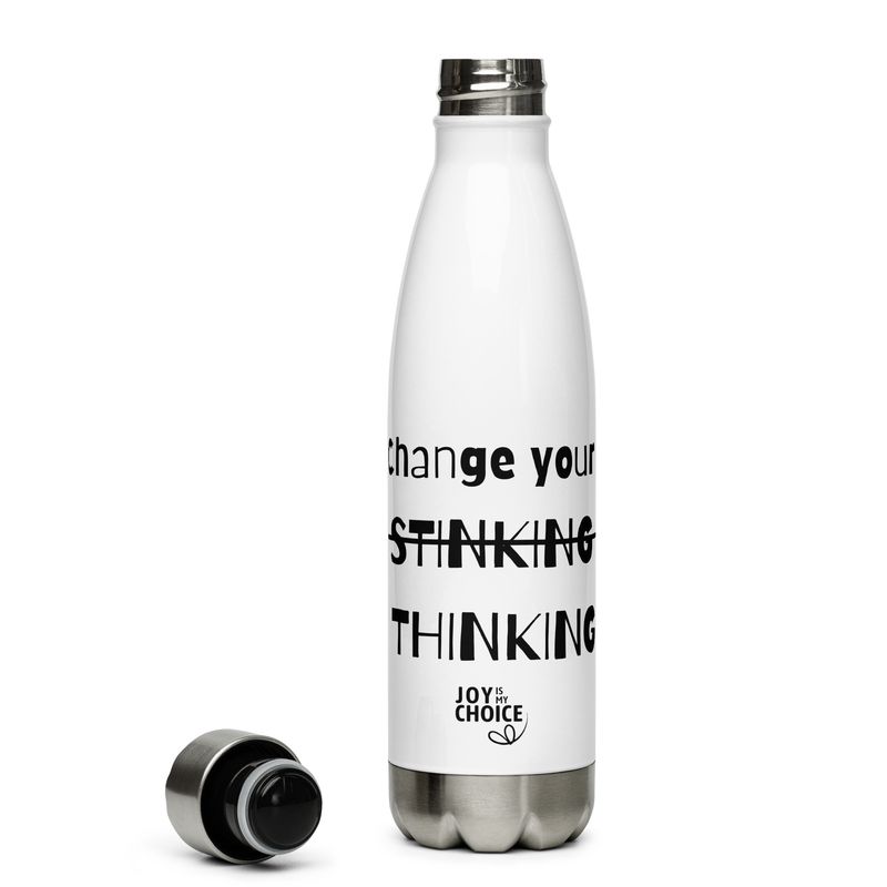 Stinking Thinking_Stainless steel water bottle